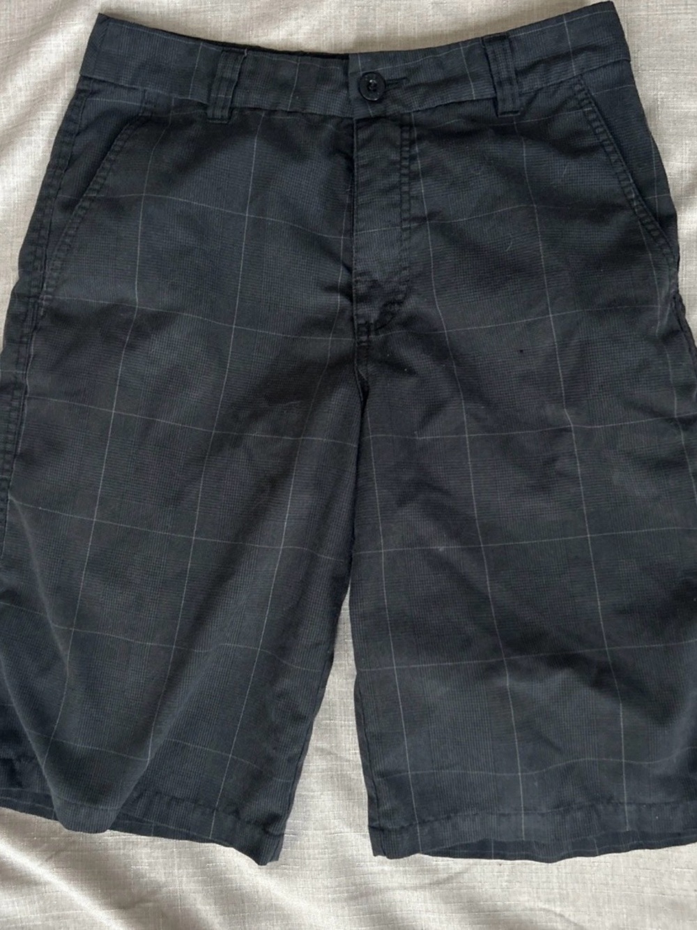 O'Neill Men's gray Flat Front Shorts 28” waist